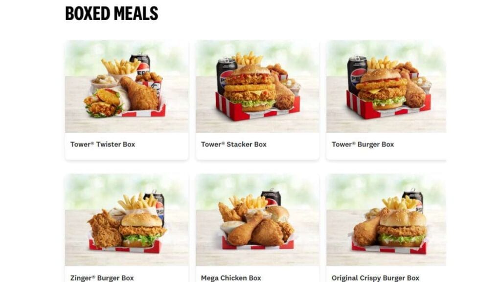  KFC Menu with Prices Australia 2026: Updated Price List & Deals