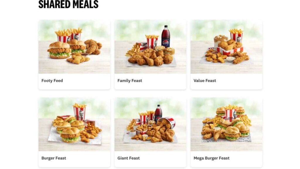  KFC Menu with Prices Australia 2026: Updated Price List & Deals