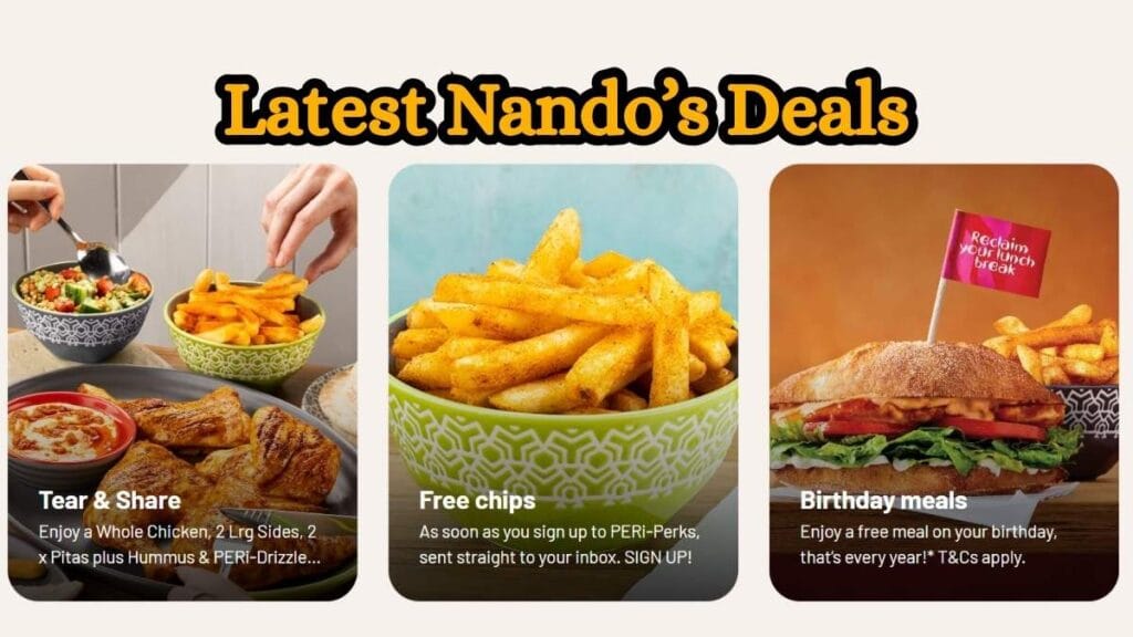 Latest Nando’s Deals & Money-Saving Hacks