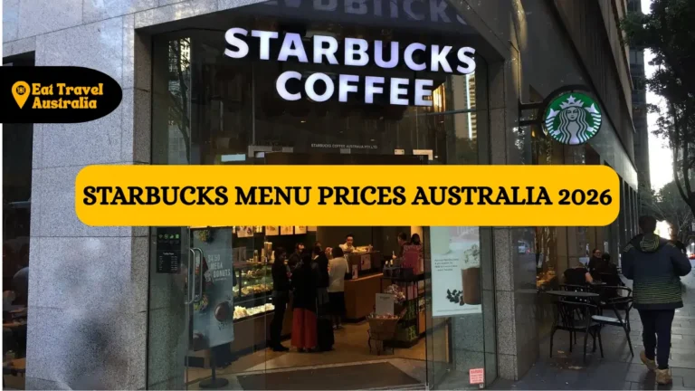 Starbucks Australia Menu with Prices 2026: Updated Price List