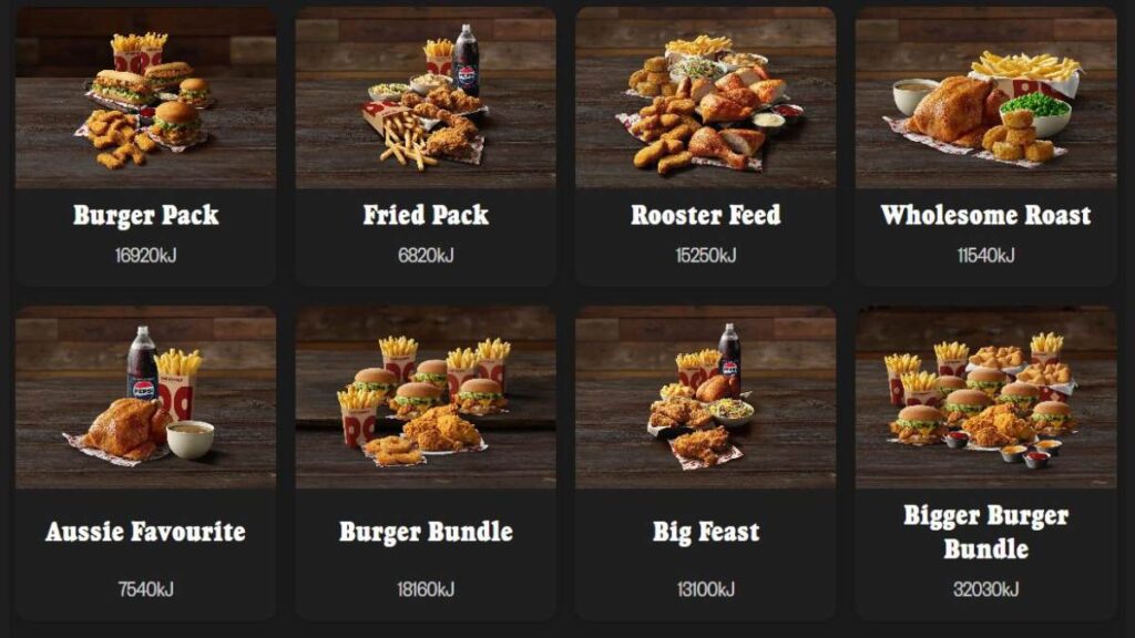 Red Rooster Menu & Prices