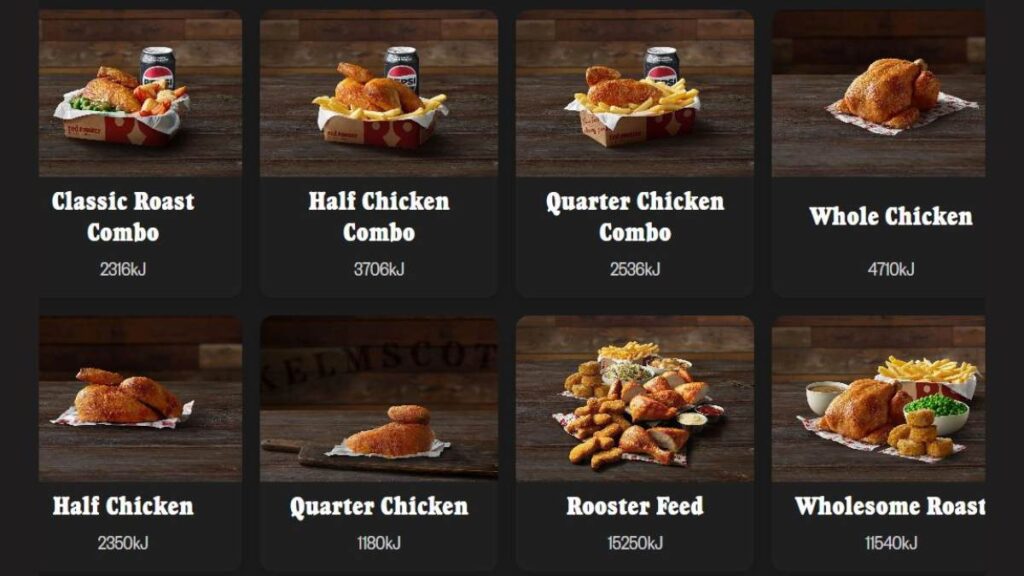 Red Rooster Menu & Prices